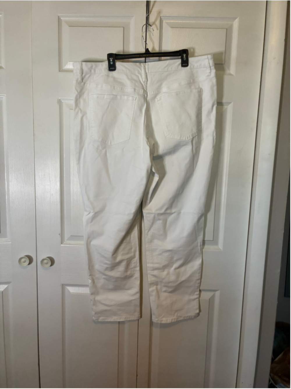 Women's Terra & Sky Straight Leg Jeans White Size 20W - Picture 3 of 7